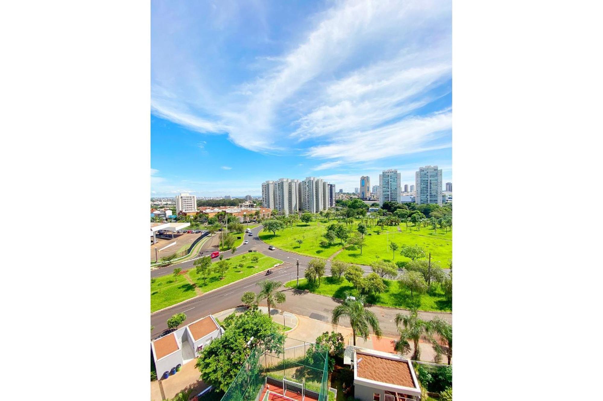 Apto Com 2 Quartos Prox Ao Rib Shopping. Wifi + Ac Apartamento Ribeirão Preto Exterior foto