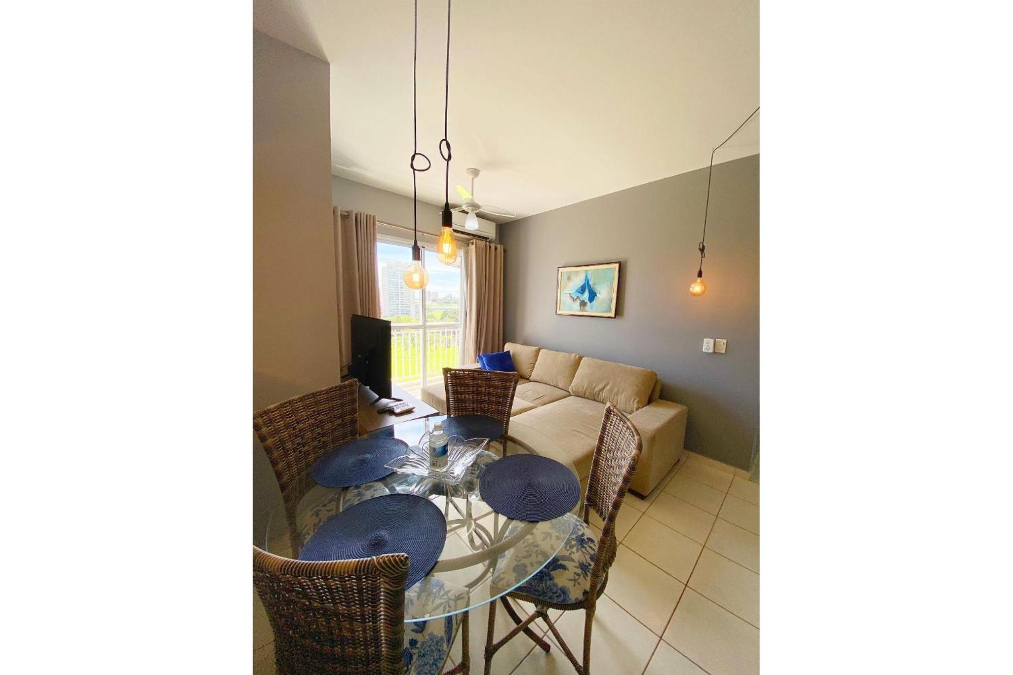 Apto Com 2 Quartos Prox Ao Rib Shopping. Wifi + Ac Apartamento Ribeirão Preto Exterior foto